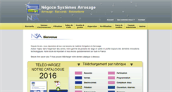Desktop Screenshot of nsa-irrigation.fr